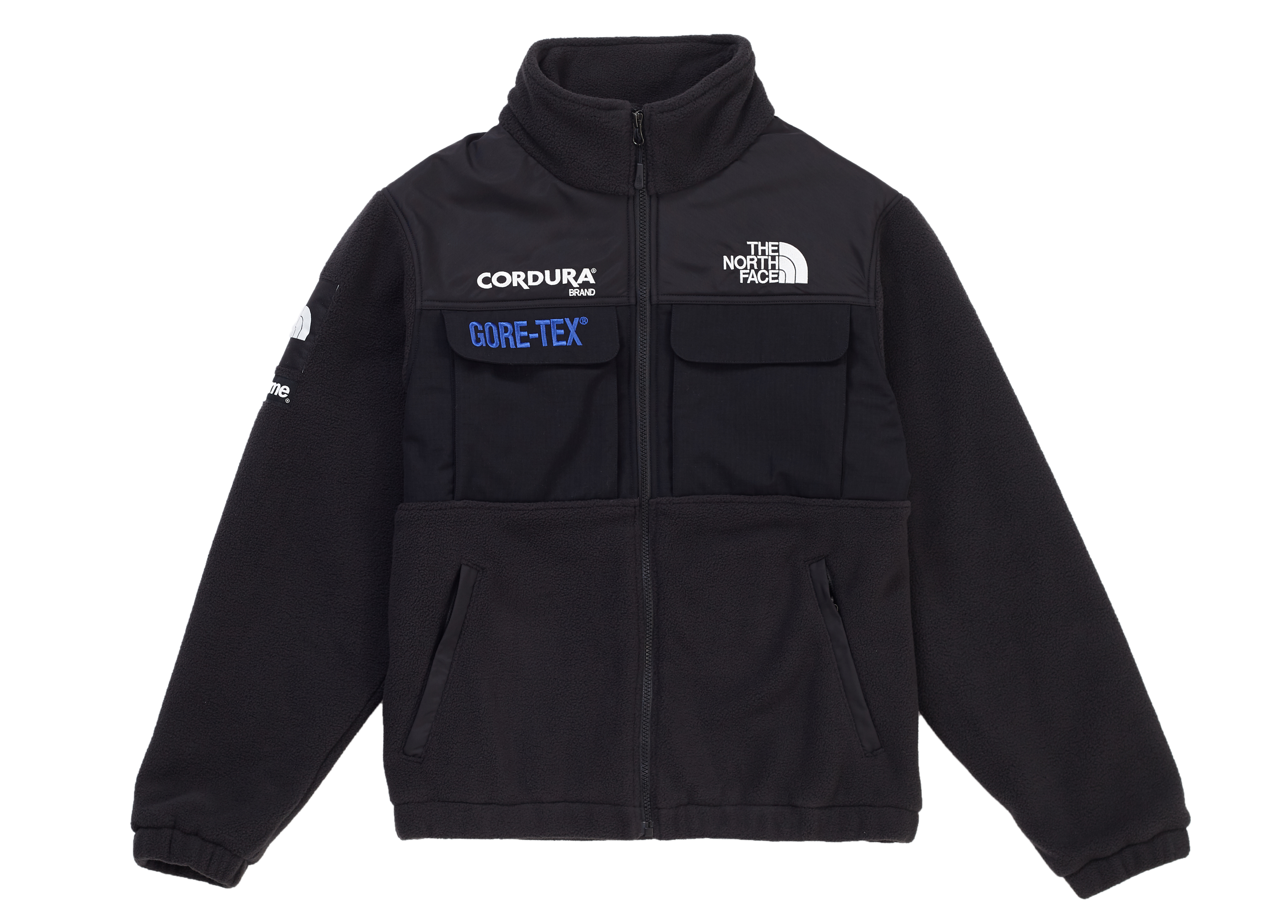 streetwear Supreme The North Face Expedition Fleece (FW18) Jacket Black