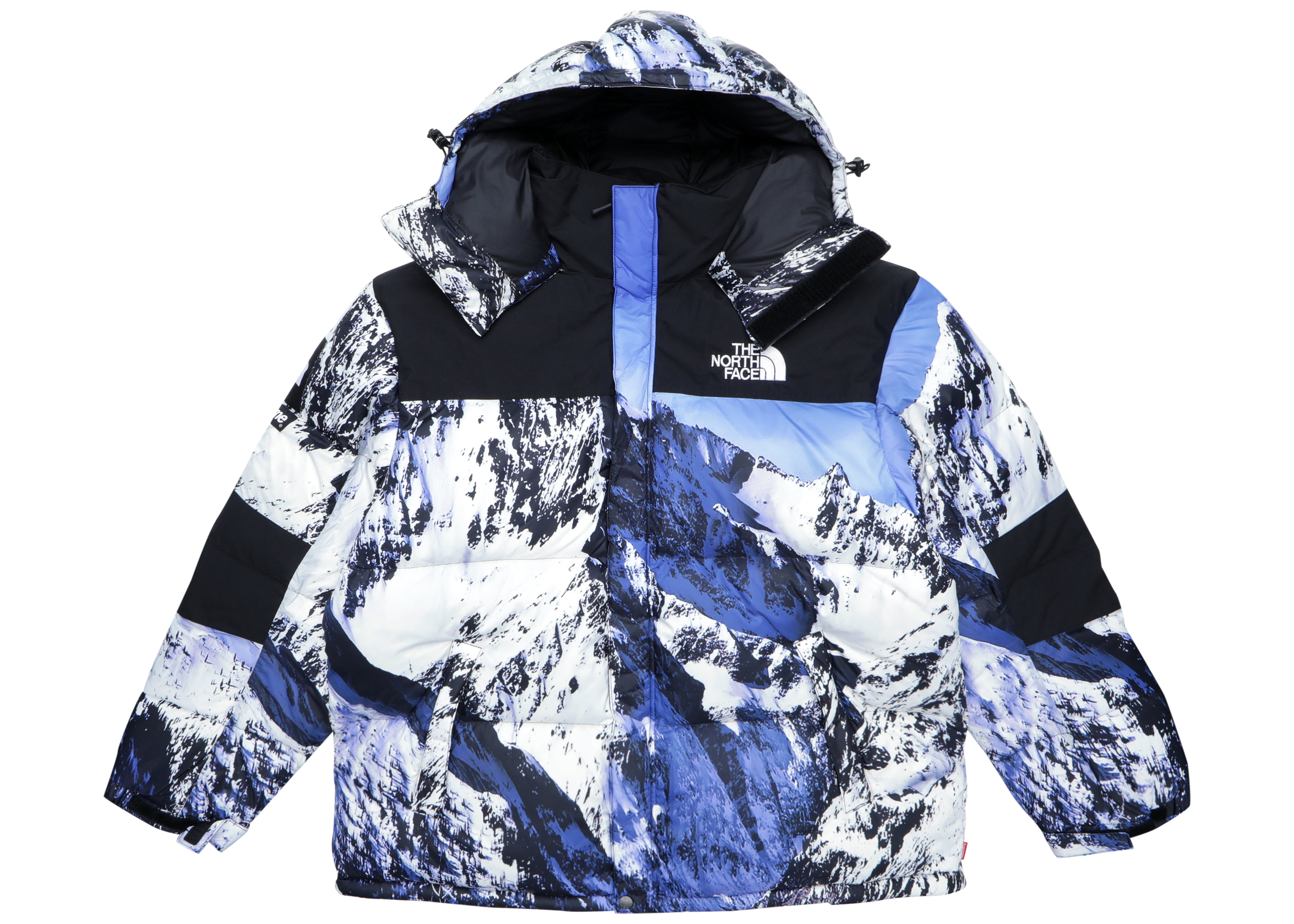 streetwear Supreme The North Face Mountain Baltoro Jacket Blue/White