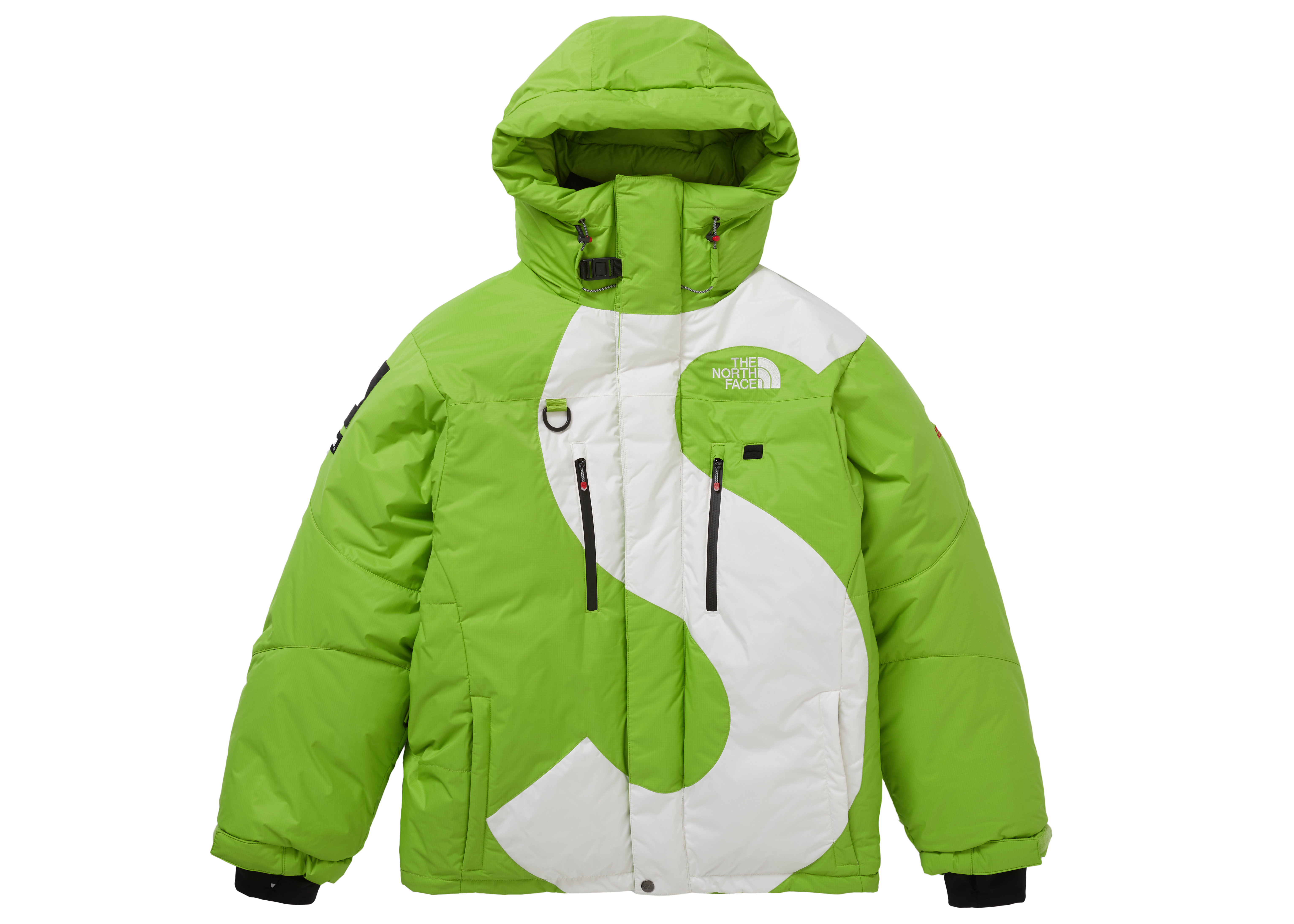 streetwear Supreme The North Face S Logo Summit Series Himalayan Parka Lime