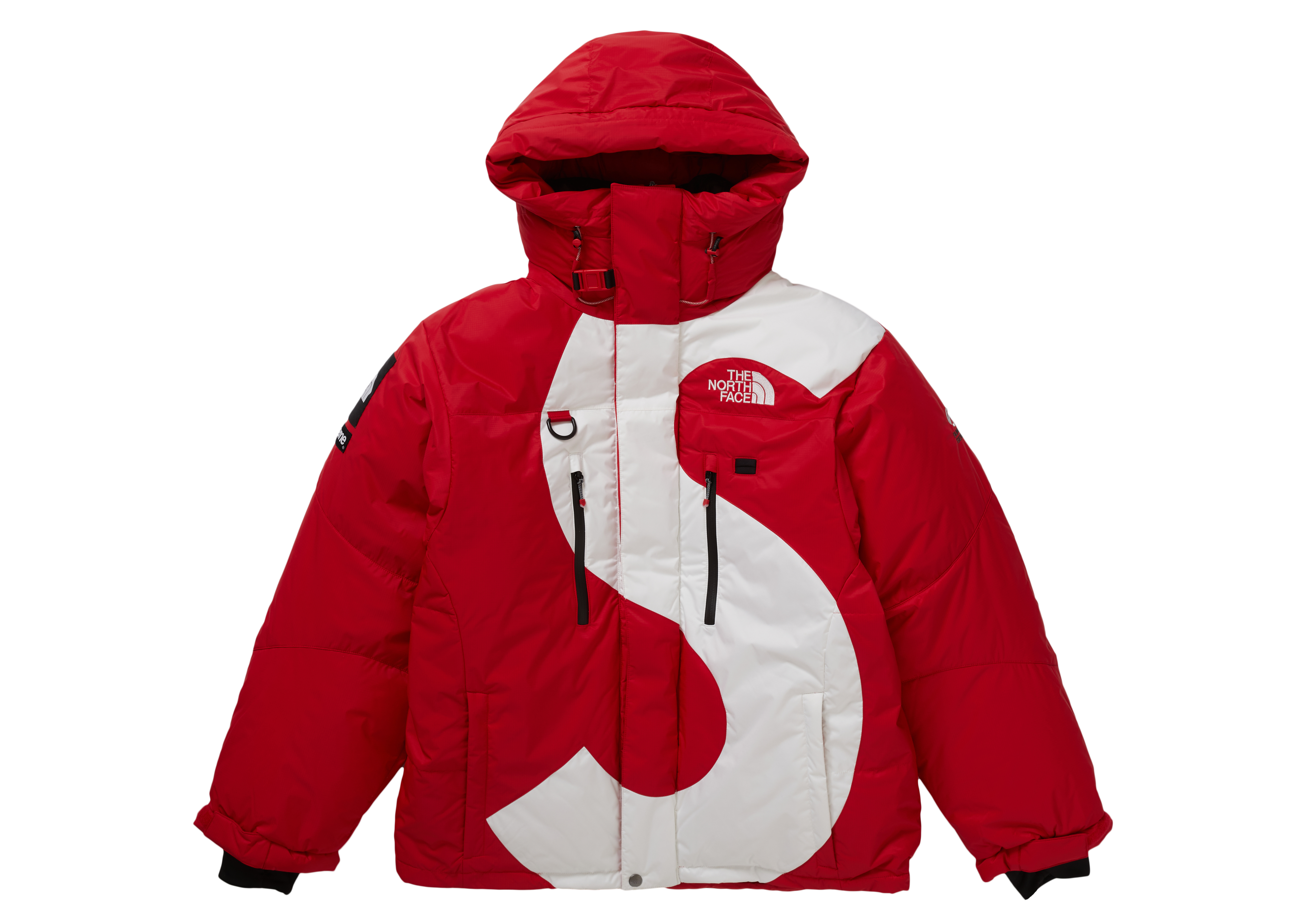 streetwear Supreme The North Face S Logo Summit Series Himalayan Parka Red