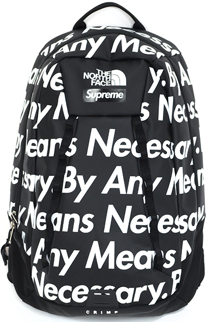 streetwear Supreme The North Face Base Camp Crimp Backpack Black