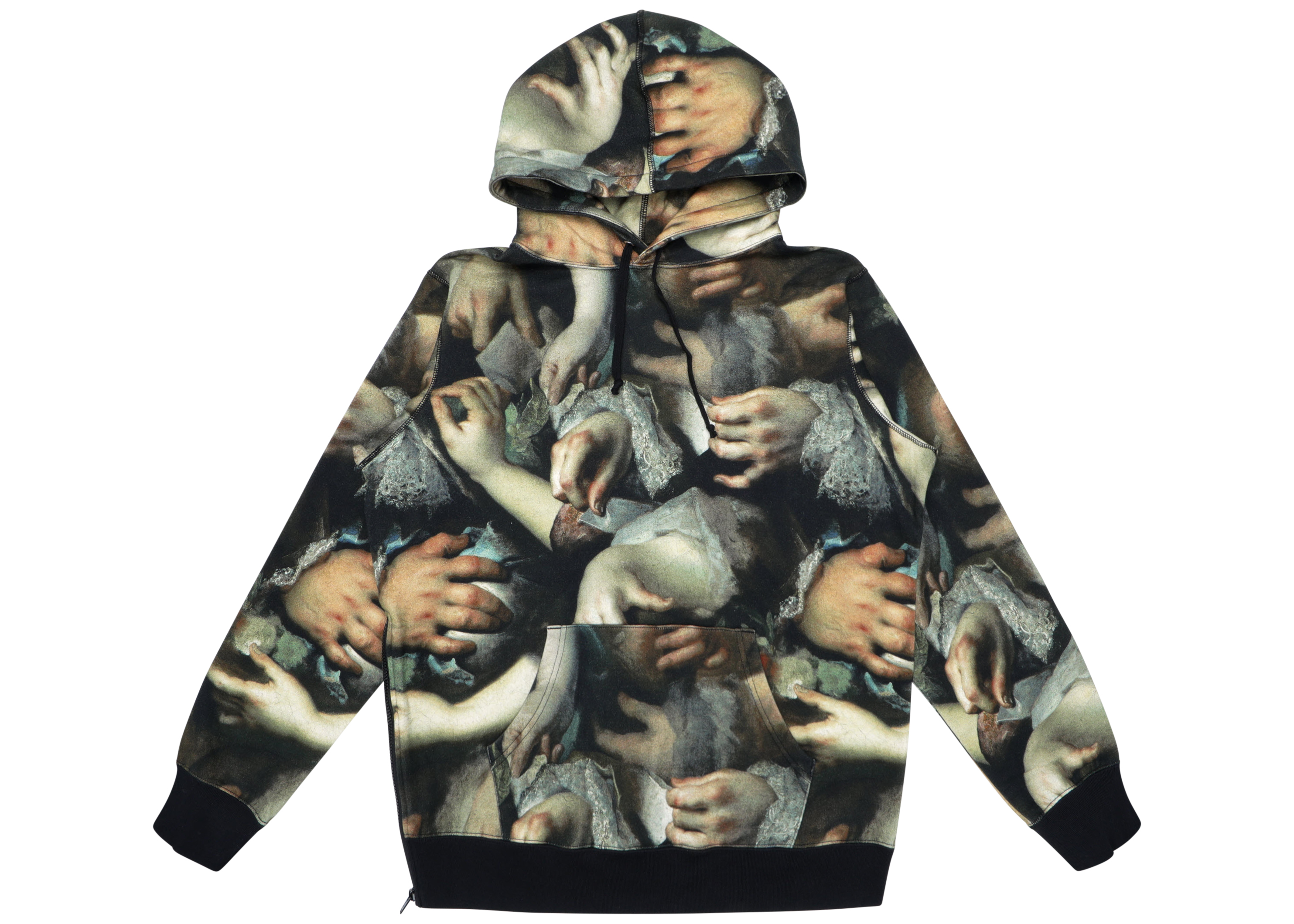 streetwear Supreme Undercover Hooded Sweatshirt Black