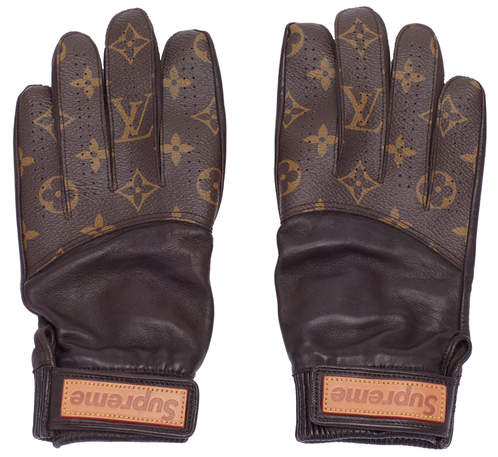 Supreme x Louis Vuitton Baseball Gloves Brown streetwear