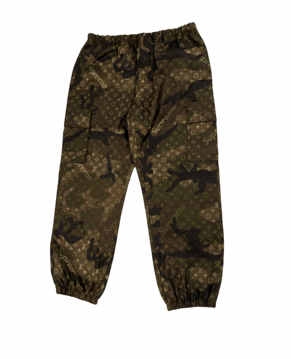 streetwear Supreme x Louis Vuitton Track Pant Camo