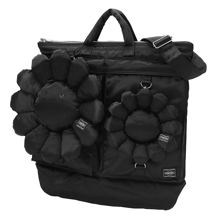 streetwear Takashi Murakami x Porter 2way Helmet Bag Black
