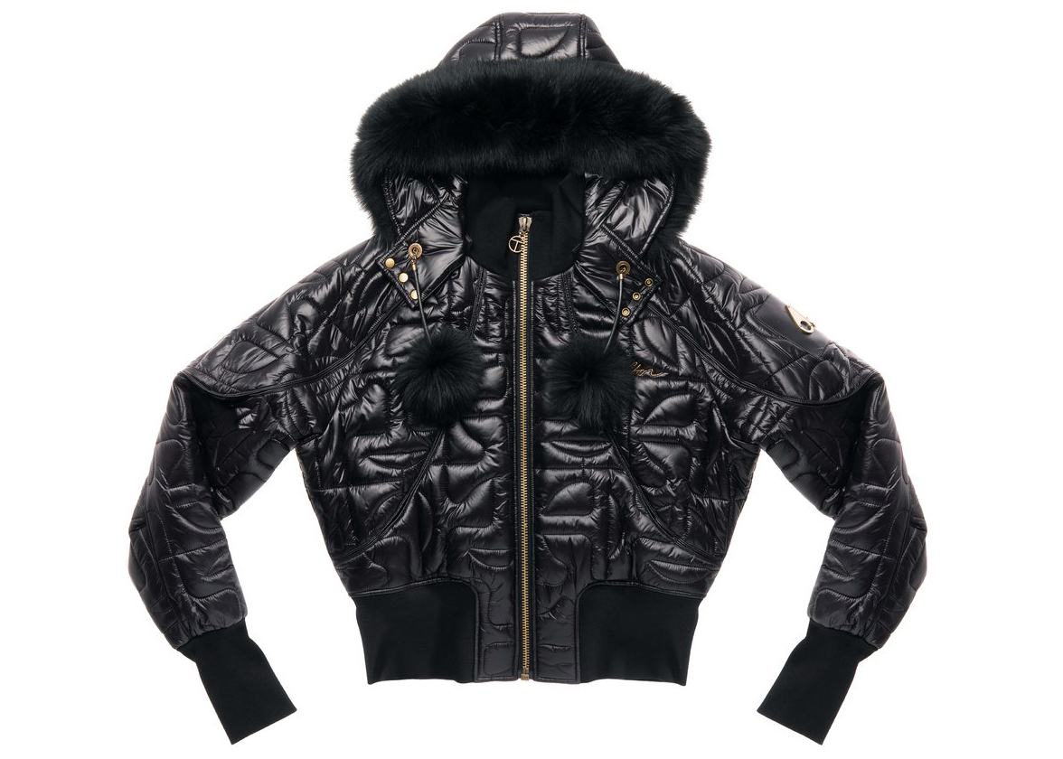 streetwear Telfar Moose Knuckles x Telfar Quilted Bomber Black/Shearling