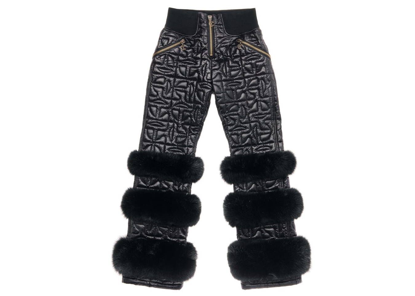 streetwear Telfar Moose Knuckles x Telfar Quilted Bomber Pants Black/Fox