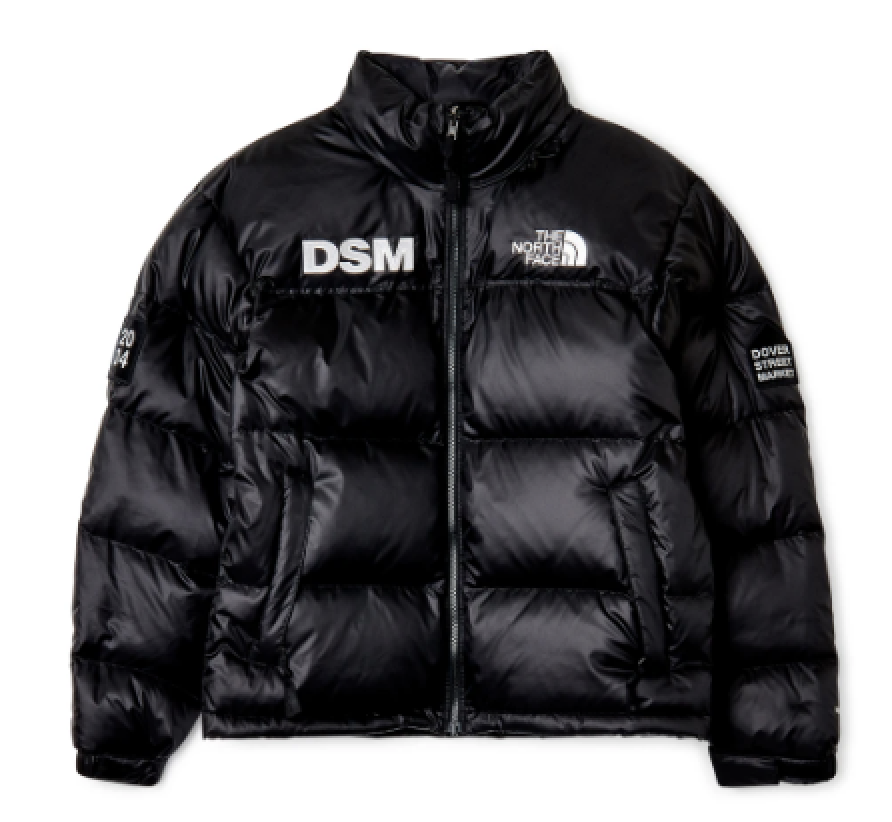 streetwear The North Face x Dover Street Market 1992 Nuptse Jacket Black