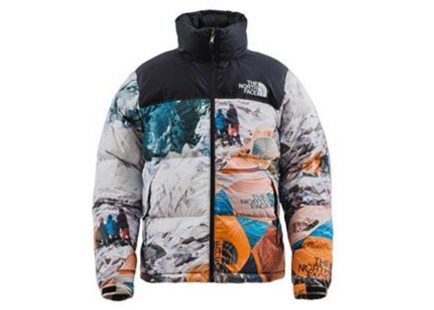 streetwear The North Face x Invincible The Expedition Series Nuptse Jacket Multi