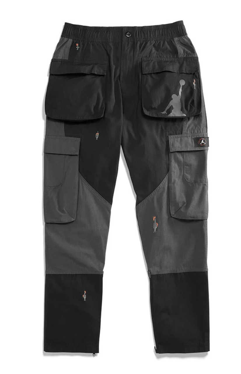 streetwear Travis Scott Jordan Cargo Pant Black