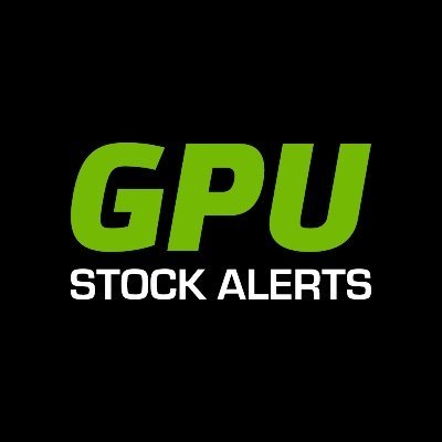 GPU Restock Alerts twitter account alert restock drop
